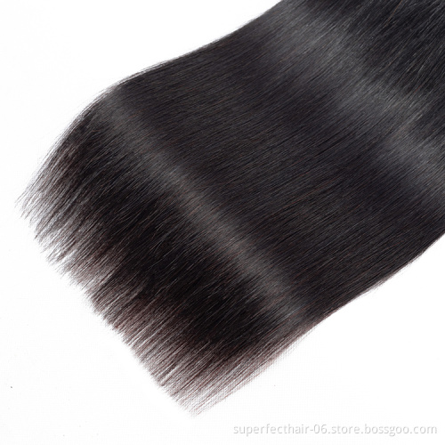 Beautiful remy cuticle aligned hair weft extension straight bundles indian remy virgin hair for black women